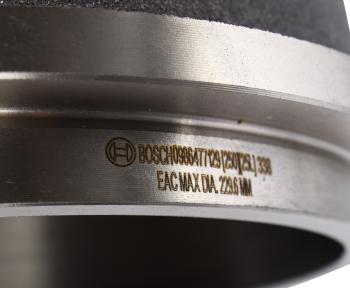 5 749 р. Барабан тормозной FORD Connect (02-) задний BOSCH BOSCH 0986477129  с доставкой в г. Пермь. Увеличить фотографию 3