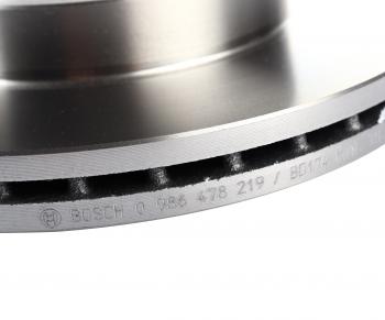 2 669 р. Диск тормозной KIA Rio (00-05) передний (1шт.) BOSCH BOSCH 0986478219  с доставкой в г. Пермь. Увеличить фотографию 4
