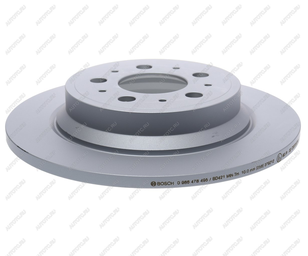 4 649 р. Диск тормозной VOLVO S60 (00-) задний (1шт.) BOSCH BOSCH 0986478495  с доставкой в г. Пермь