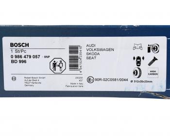 6 599 р. Диск тормозной VW Passat (97-00) AUDI A4 (01-04) передний (1шт.) BOSCH BOSCH 0986479057  с доставкой в г. Пермь. Увеличить фотографию 5