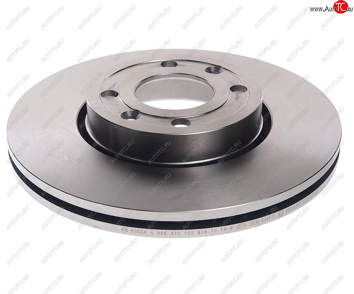 3 299 р. Диск тормозной ЛАДА Vesta,Largus NISSAN Note,Micra передний (1шт.) BOSCH BOSCH 0986479103  с доставкой в г. Пермь