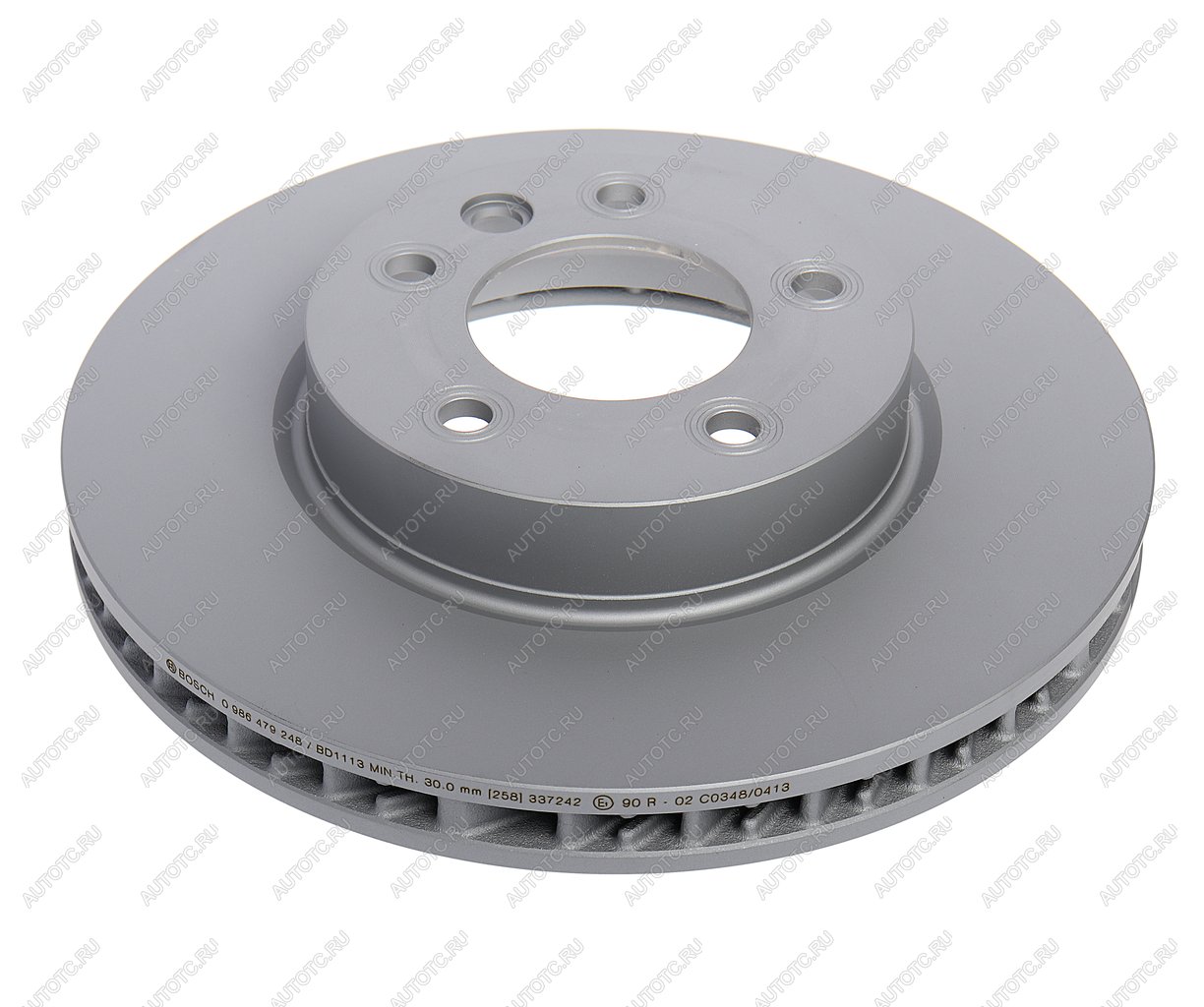 11 199 р. Диск тормозной VW Touareg (03-) PORCHE Cayenne (07-) (R17) передний левый (1шт.) BOSCH BOSCH 0986479248 BOSCH 0986479248  с доставкой в г. Пермь