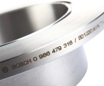 4 649 р. Диск тормозной PEUGEOT Boxer (02-) CITROEN Jumper (02-) FIAT Ducato (02-) задний (1шт.) BOSCH BOSCH 0986479316 BOSCH 0986479316  с доставкой в г. Пермь. Увеличить фотографию 4