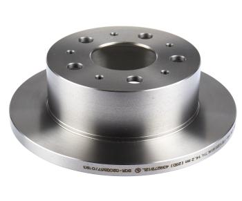 4 649 р. Диск тормозной PEUGEOT Boxer (02-) CITROEN Jumper (02-) FIAT Ducato (02-) задний (1шт.) BOSCH BOSCH 0986479316 BOSCH 0986479316  с доставкой в г. Пермь. Увеличить фотографию 1
