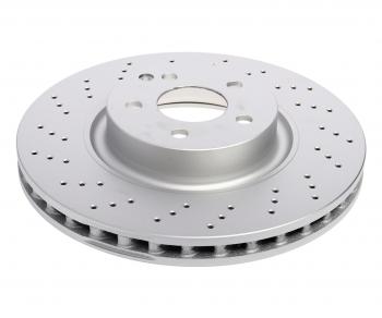 7 749 р. Диск тормозной MERCEDES S (W221) (05-13) передний (1шт.) BOSCH BOSCH 0986479413  с доставкой в г. Пермь. Увеличить фотографию 1
