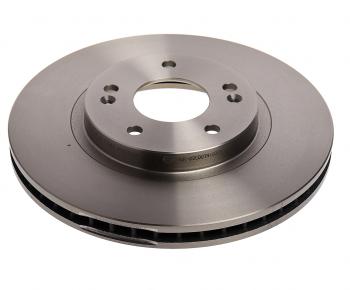 4 699 р. Диск тормозной HYUNDAI Santa Fe (00-) (4WD) (R16) передний (1шт.) BOSCH BOSCH 0986479434  с доставкой в г. Пермь. Увеличить фотографию 1