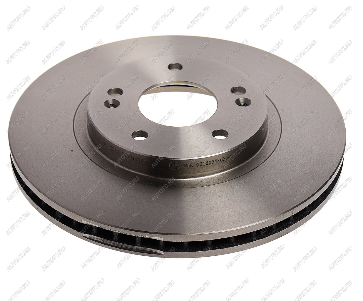 4 699 р. Диск тормозной HYUNDAI Santa Fe (00-) (4WD) (R16) передний (1шт.) BOSCH BOSCH 0986479434  с доставкой в г. Пермь