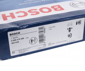 4 999 р. Диск тормозной HYUNDAI ix35,Sonata NF,i40 KIA Sportage (10-) передний (1шт.) BOSCH BOSCH 0986479595 BOSCH 0986479595  с доставкой в г. Пермь. Увеличить фотографию 5