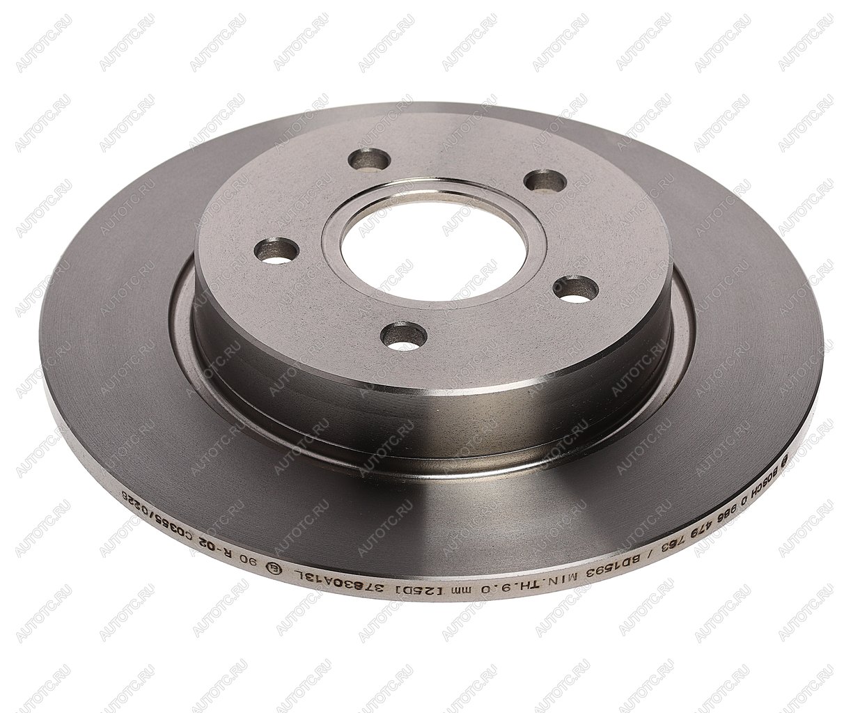 3 099 р. Диск тормозной FORD Focus (11-) задний (1шт.) BOSCH BOSCH 0986479763  с доставкой в г. Пермь