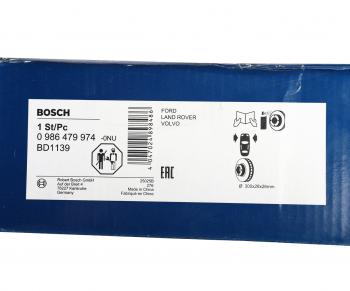 5 799 р. Диск тормозной FORD Mondeo (07-) передний (1шт.) BOSCH BOSCH 0986479974 BOSCH 0986479974  с доставкой в г. Пермь. Увеличить фотографию 6