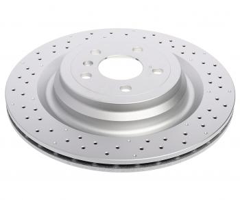 9 649 р. Диск тормозной MERCEDES GL (X166) задний (1шт.) BOSCH BOSCH 0986479d62 BOSCH 0986479d62  с доставкой в г. Пермь. Увеличить фотографию 1