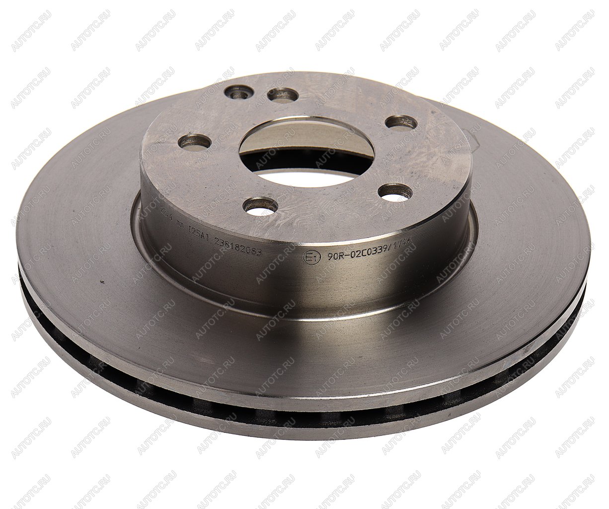 4 499 р. Диск тормозной MERCEDES C (W204) передний (1шт.) BOSCH BOSCH 0986479s83  с доставкой в г. Пермь