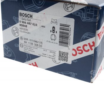 2 799 р. Колодки тормозные стояночного тормоза (4шт.) BOSCH Mercedes-Benz Sprinter W901 (1995-2000)  с доставкой в г. Пермь. Увеличить фотографию 4