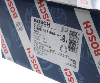 2 359 р. Колодки тормозные задние барабанные (4шт.) BOSCH Suzuki Swift ZC дорестайлинг, хэтчбэк 5 дв. (2003-2008)  с доставкой в г. Пермь. Увеличить фотографию 4