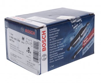1 639 р. Колодки тормозные задние (4шт.) BOSCH Mercedes-Benz E-Class W210 дорестайлинг седан (1996-1999)  с доставкой в г. Пермь. Увеличить фотографию 2