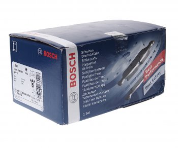 3 899 р. Колодки тормозные передние (4шт.) BOSCH BMW 3 серия E46 седан дорестайлинг (1998-2001)  с доставкой в г. Пермь. Увеличить фотографию 2