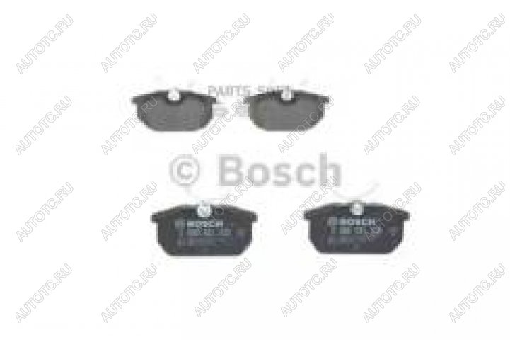 2 089 р. Колодки тормозные задние (4шт.) BOSCH Fiat Punto 188 хэтчбэк 3 дв. дорестайлинг (1999-2003)  с доставкой в г. Пермь