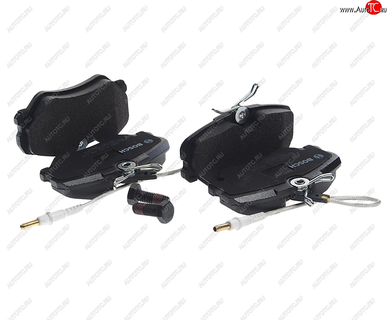 2 389 р. Колодки тормозные передние (4шт.) BOSCH Peugeot 406 8E,F универсал дорестайлинг (1995-1999)  с доставкой в г. Пермь