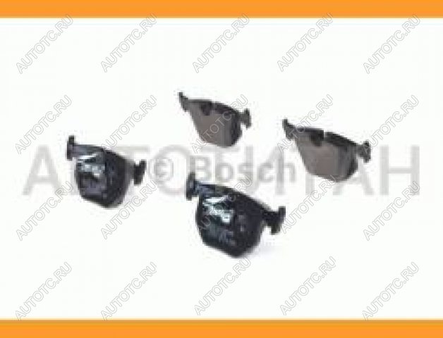 3 299 р. Колодки тормозные задние барабанные (4шт.) BOSCH BMW X5 E53 дорестайлинг (1999-2003)  с доставкой в г. Пермь