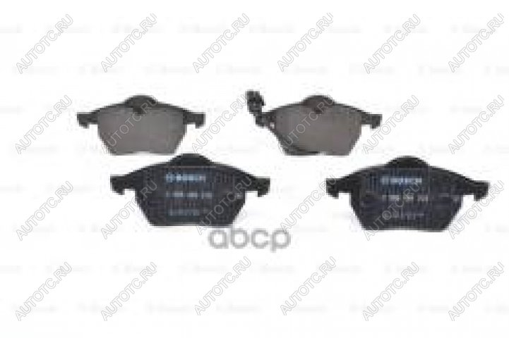 4 389 р. Колодки тормозные передние (4шт.) BOSCH Volkswagen Golf 7 рестайлинг, хэтчбэк 5 дв. (2017-2020)  с доставкой в г. Пермь