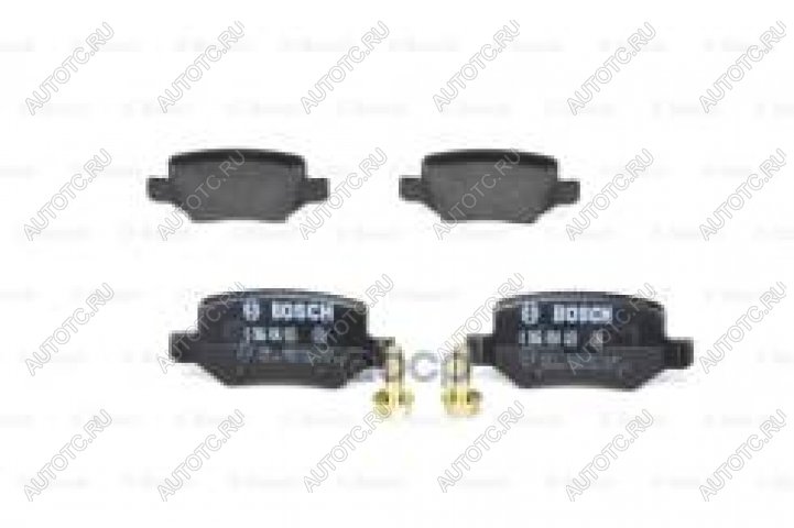 2 459 р. Колодки тормозные задние (4шт.) BOSCH Mercedes-Benz A class W169 дорестайлинг, хэтчбэк 5 дв. (2005-2008)  с доставкой в г. Пермь