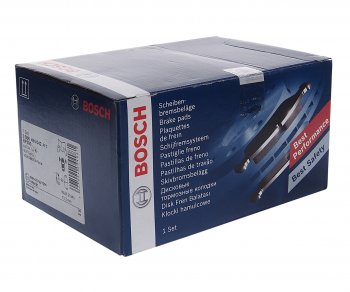 3 699 р. Колодки тормозные передние (4шт.) BOSCH Audi A4 B5 8D2 седан дорестайлинг (1994-1997)  с доставкой в г. Пермь. Увеличить фотографию 2