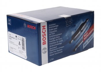 2 399 р. Колодки тормозные задние (4шт.) BOSCH Ford Mondeo Mk3,B4Y дорестайлинг, седан (2000-2003)  с доставкой в г. Пермь. Увеличить фотографию 2