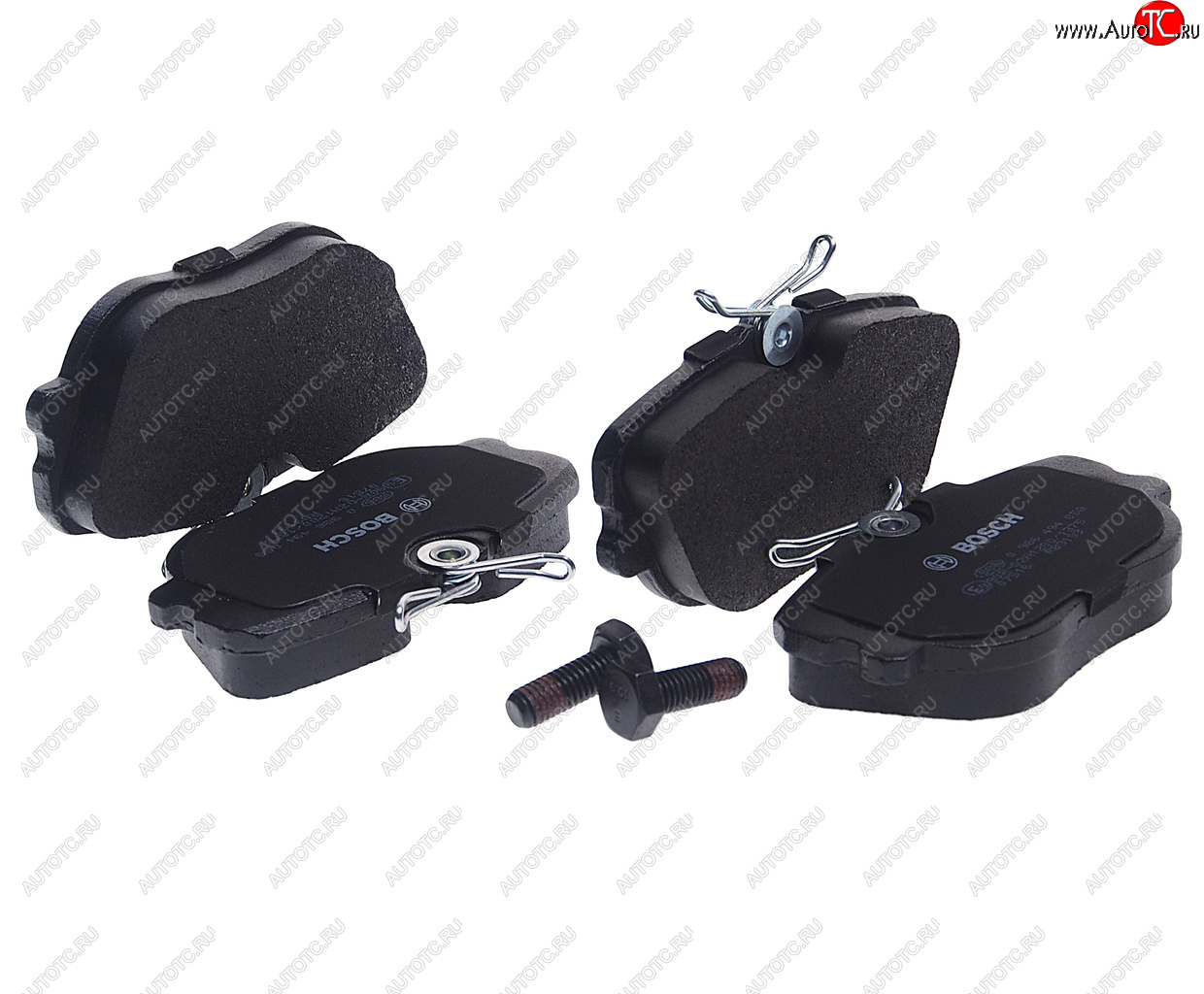 2 199 р. Колодки тормозные передние (4шт.) BOSCH Mercedes-Benz C-Class W201 седан (1982-1992)  с доставкой в г. Пермь