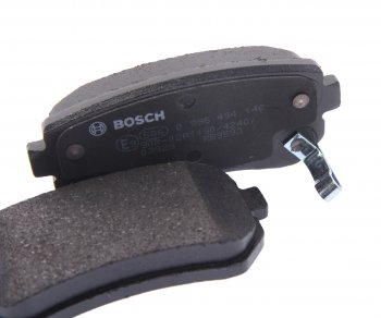 1 399 р. Колодки тормозные задние (4шт.) BOSCH KIA Rio 2 JB дорестайлинг седан (2005-2009)  с доставкой в г. Пермь. Увеличить фотографию 2