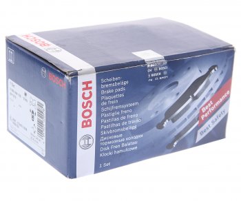4 549 р. Колодки тормозные передние (4шт.) BOSCH Volvo XC90 C дорестайлинг (2002-2006)  с доставкой в г. Пермь. Увеличить фотографию 3