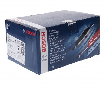 4 499 р. Колодки тормозные передние (4шт.) BOSCH CITROEN Jumpy дорестайлинг (2007-2013)  с доставкой в г. Пермь. Увеличить фотографию 2