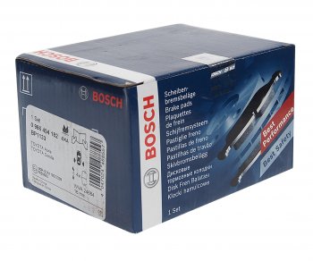 2 279 р. Колодки тормозные задние (4шт.) BOSCH Toyota Auris E150 хэтчбэк 5 дв. дорестайлинг (2006-2010)  с доставкой в г. Пермь. Увеличить фотографию 2