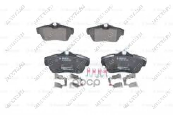 4 279 р. Колодки тормозные задние (4шт.) BOSCH Peugeot Expert G9 минивэн дорестайлинг (2007-2013)  с доставкой в г. Пермь