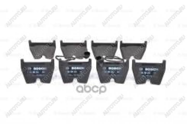 10 249 р. Колодки тормозные передние (4шт.) BOSCH Audi A6 C5 дорестайлинг, седан (1997-2001)  с доставкой в г. Пермь