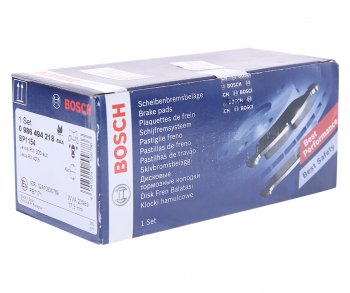 3 199 р. Колодки тормозные передние (4шт.) BOSCH Toyota Camry XV30 рестайлинг (2004-2006)  с доставкой в г. Пермь. Увеличить фотографию 3