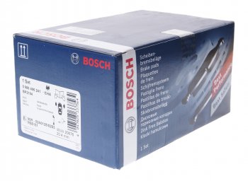 2 699 р. Колодки тормозные дисковые (4шт.) BOSCH Honda Accord 8 CU седан дорестайлинг (2008-2011)  с доставкой в г. Пермь. Увеличить фотографию 2