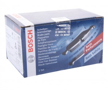 2 889 р. Колодки тормозные задние (4шт.) BOSCH Ford Mondeo Mk3,B4Y дорестайлинг, седан (2000-2003)  с доставкой в г. Пермь. Увеличить фотографию 2