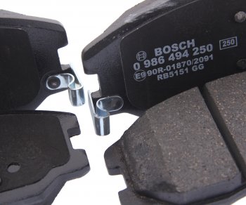 4 199 р. Колодки тормозные передние (4шт.) BOSCH Chevrolet Captiva  дорестайлинг (2006-2011)  с доставкой в г. Пермь. Увеличить фотографию 2