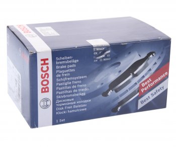 4 199 р. Колодки тормозные передние (4шт.) BOSCH Chevrolet Captiva  дорестайлинг (2006-2011)  с доставкой в г. Пермь. Увеличить фотографию 3