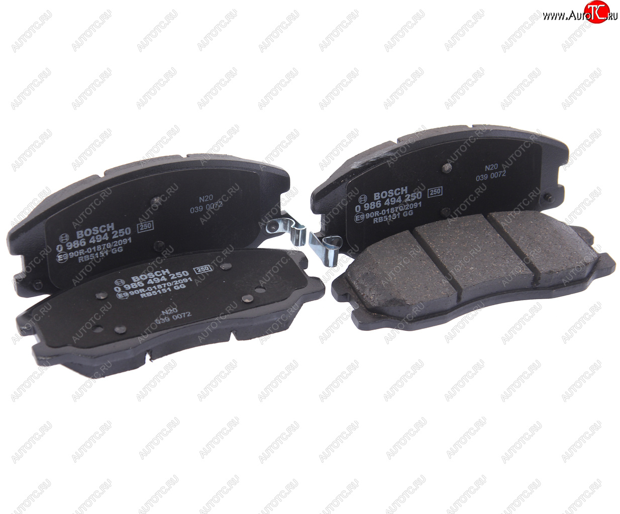 4 199 р. Колодки тормозные передние (4шт.) BOSCH Chevrolet Captiva  дорестайлинг (2006-2011)  с доставкой в г. Пермь