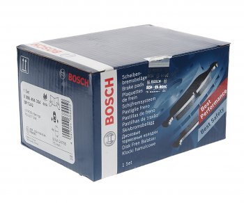 3 199 р. Колодки тормозные задние (4шт.) BOSCH Peugeot 308 T7 универсал дорестайлинг (2007-2011)  с доставкой в г. Пермь. Увеличить фотографию 2