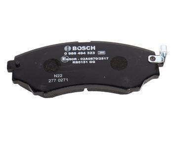 3 299 р. Колодки тормозные передние (4шт.) BOSCH Mazda BT-50 (2006-2011)  с доставкой в г. Пермь. Увеличить фотографию 2