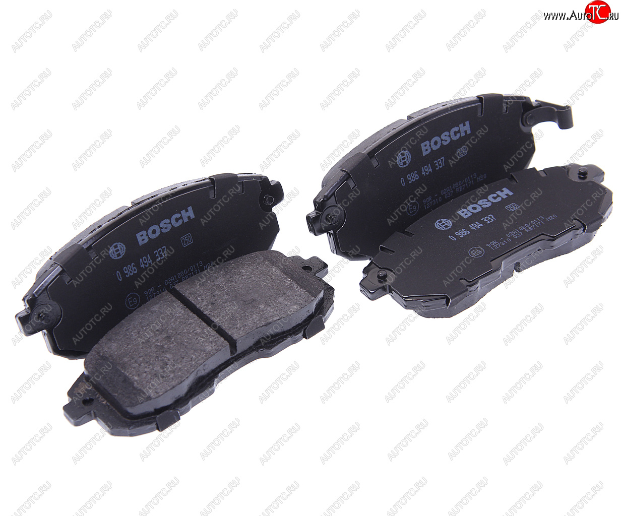 2 899 р. Колодки тормозные передние (4шт.) BOSCH Nissan Juke 1 YF15 дорестайлинг (2010-2014)  с доставкой в г. Пермь