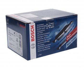 3 099 р. Колодки тормозные задние (4шт.) BOSCH Volkswagen Passat B5.5 седан рестайлинг (2000-2005)  с доставкой в г. Пермь. Увеличить фотографию 2