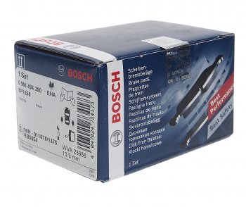 1 449 р. Колодки тормозные задние (4шт.) BOSCH Toyota RAV4 CA20 5 дв. дорестайлинг (2000-2003)  с доставкой в г. Пермь. Увеличить фотографию 2