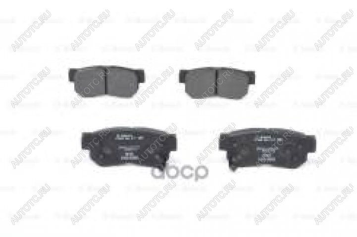 1 499 р. Колодки тормозные задние (4шт.) BOSCH Hyundai Tucson JM (2004-2010)  с доставкой в г. Пермь