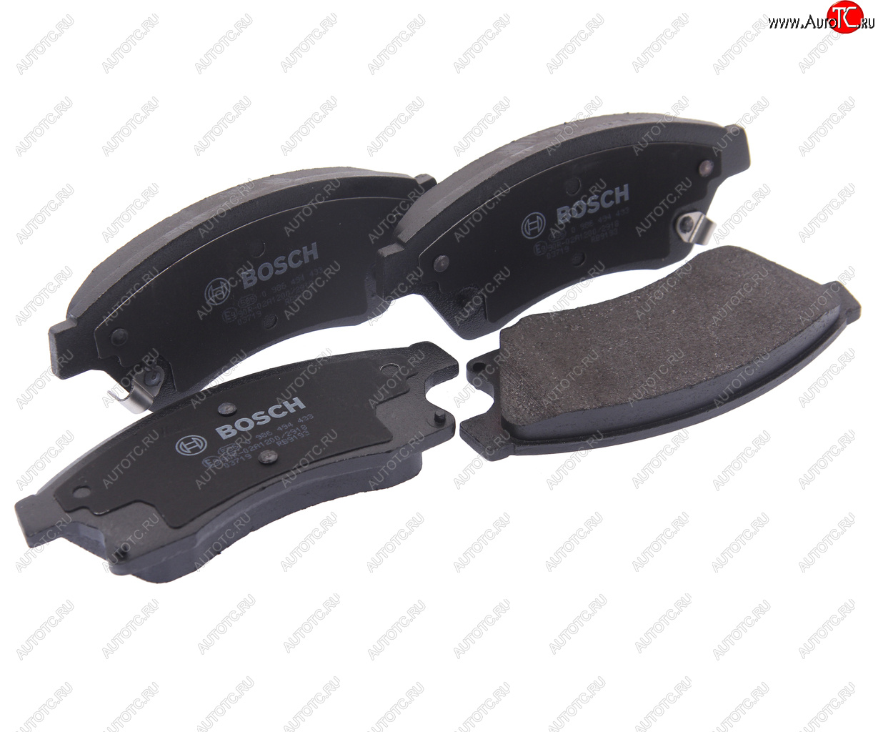 3 399 р. Колодки тормозные передние R15 (4шт.) BOSCH Chevrolet Cruze J305 хэтчбек дорестайлинг (2009-2012)  с доставкой в г. Пермь