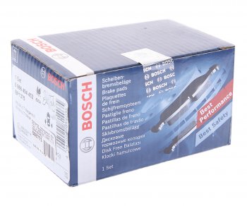 2 349 р. Колодки тормозные задние (4шт.) BOSCH Renault Megane LA седан рестайлинг (1999-2003)  с доставкой в г. Пермь. Увеличить фотографию 2