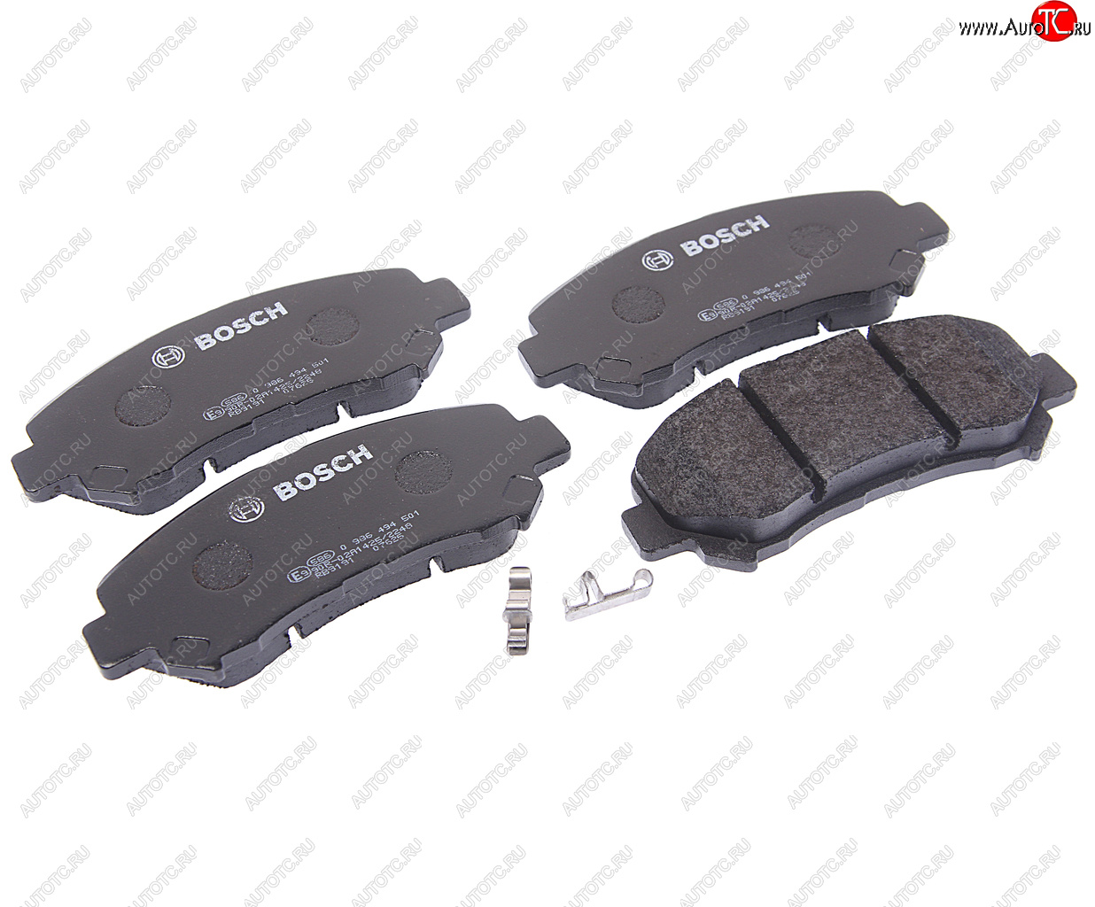 2 499 р. Колодки тормозные передние (4шт.) BOSCH Nissan Qashqai 1 J10 рестайлинг (2010-2013)  с доставкой в г. Пермь