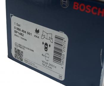 4 749 р. Колодки тормозные (4шт.) BOSCH BMW 1 серия F21 хэтчбэк 3 дв. 2-ой рестайлинг (2017-2020)  с доставкой в г. Пермь. Увеличить фотографию 3
